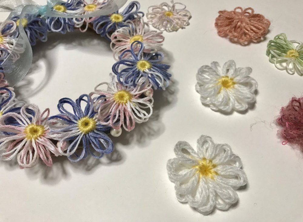 ハンドメイド 花